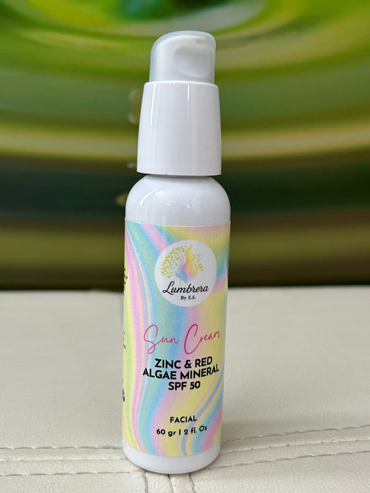 SUN CREAM ZINC AND RED ALGAE MINERAL